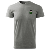 Da Oid Sinzer Bulldog T Shirt Herren Grau Meliert Hofleiten Front